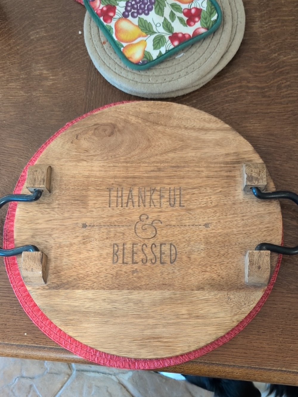 thirty-one Round Wood Serving Board-like New